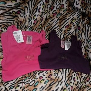 BNWT Tarina Tarantino Swarovski Tanks